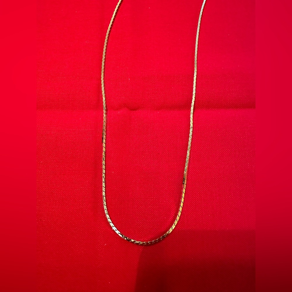 NAPIER necklace gold chain